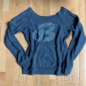 Bodybuilding.com Off-The-Shoulder Sweatshirt